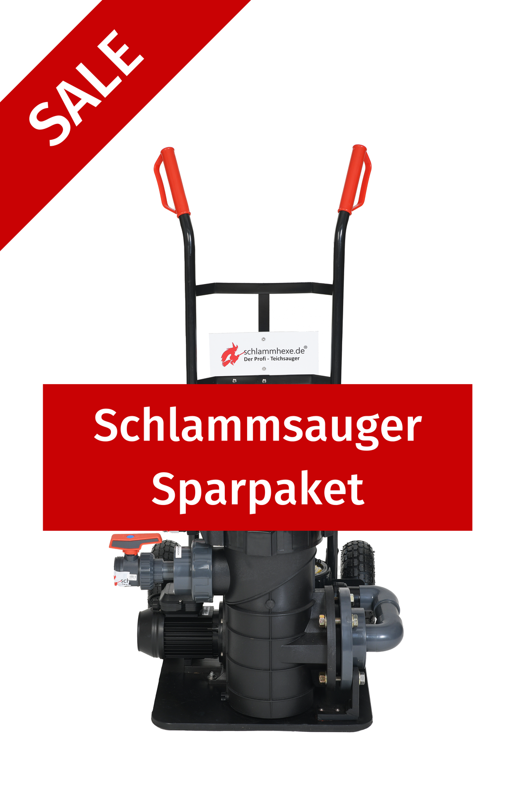 Herbstaktion: Schlammhexe V2-K: 690 Watt + Zubehör