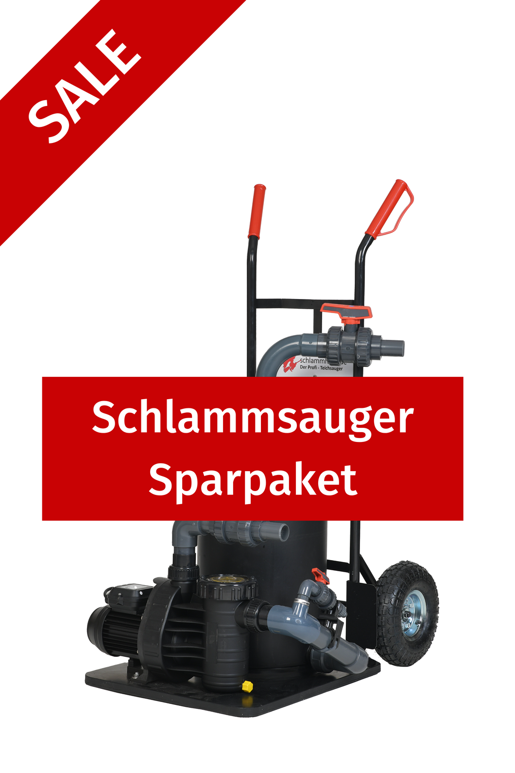 Herbstaktion: Schlammhexe XL-K: 690 Watt + Zubehör